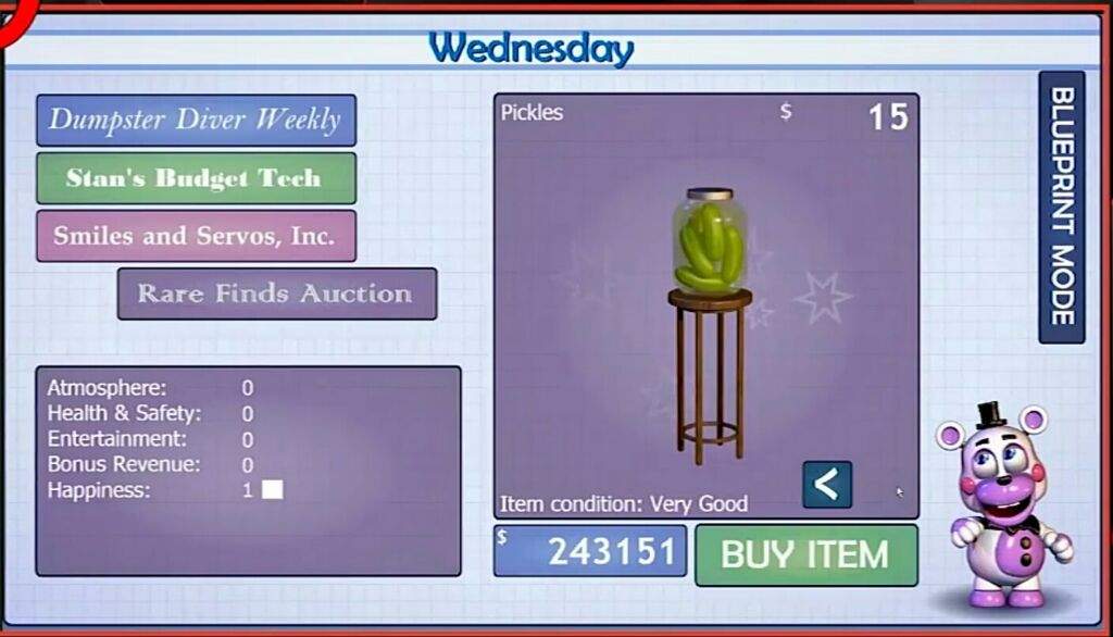 freddy fazbear pizzeria simulator pickles freddy fazbear pizzeria simulator pickles