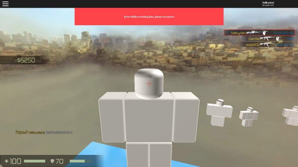Banned Roblox Account Screen