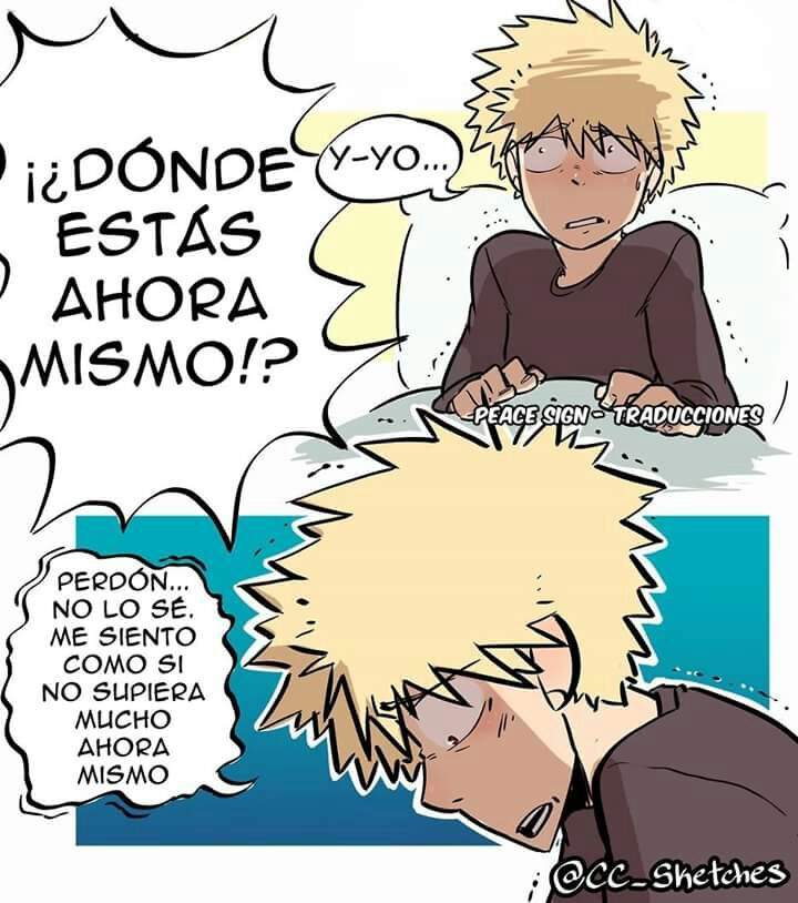 Cómic, la pérdida de memoria de Bakugo. Parte2 | Boku No Hero Academia ...