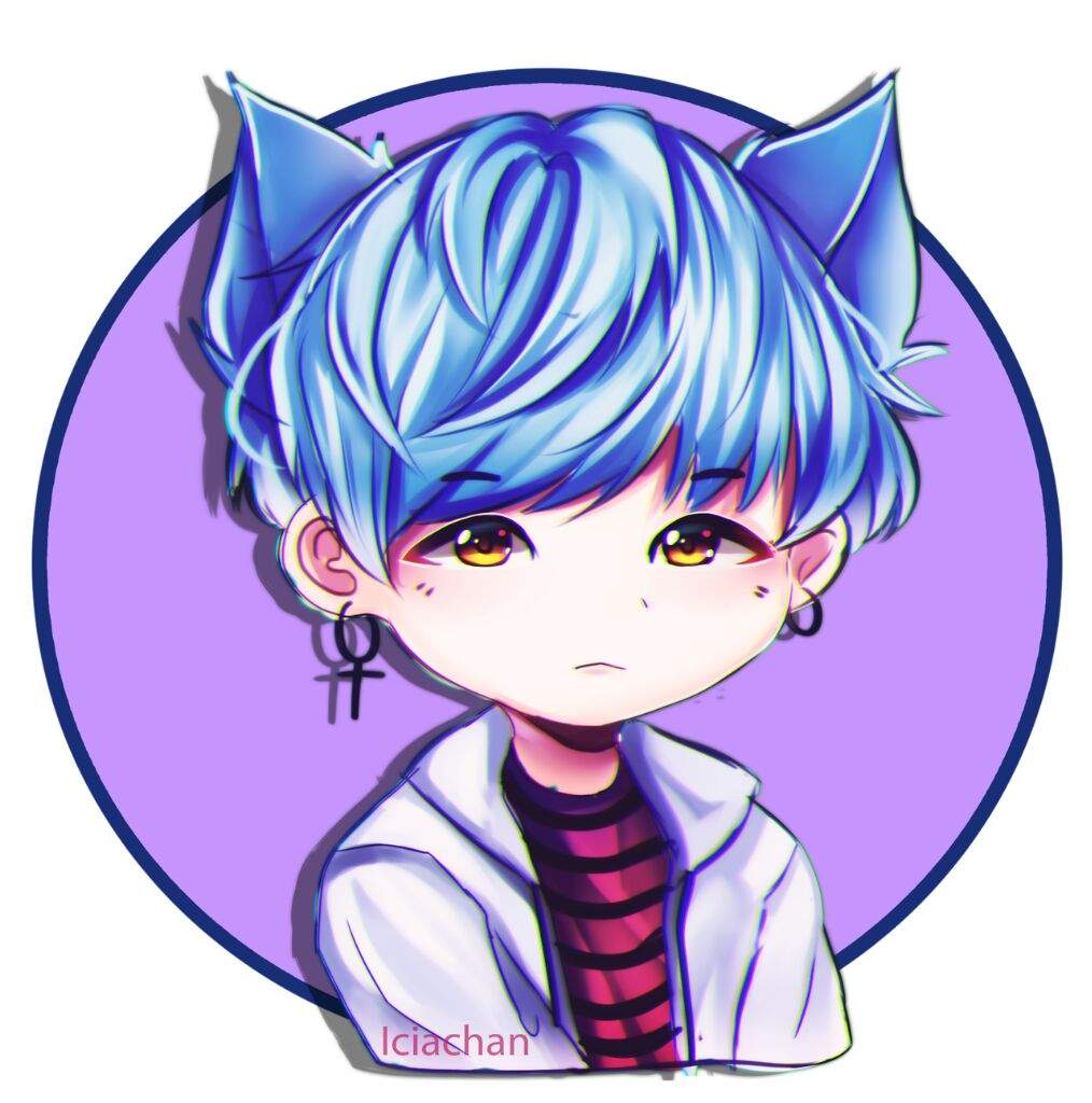 BTS suga chibi fanart | Art@Anime Amino