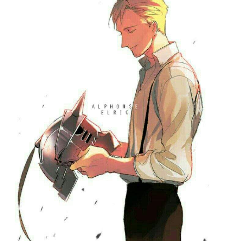 alphonse elric recupera o corpo