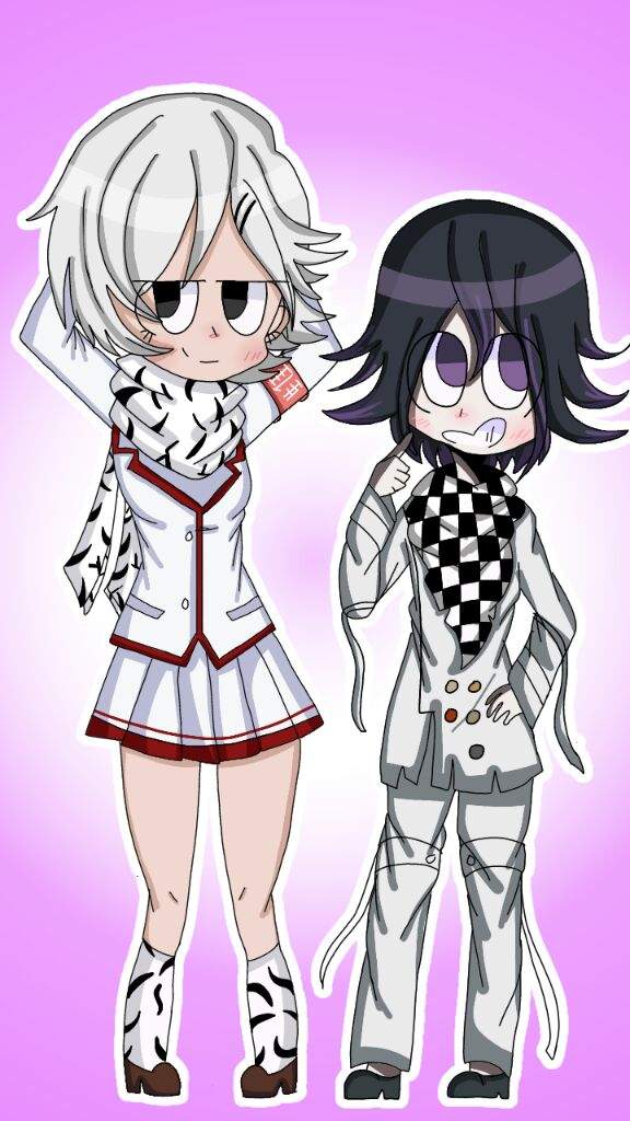 Shiromi and Kokichi | Danganronpa Amino