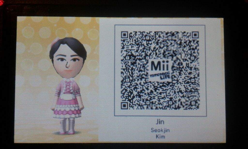 BTS Tomodachi Life QR codes | ARMY's Amino