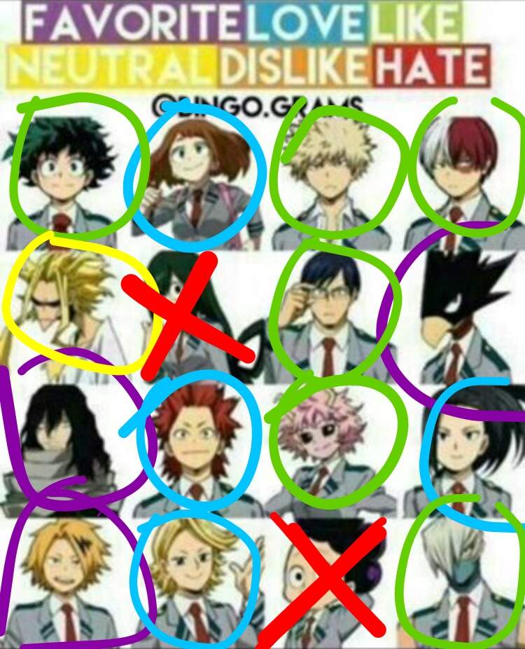 Bnha Characters