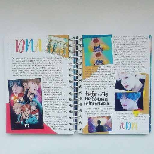 DNA PAGE | Bullet Journal Amino