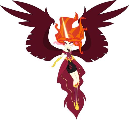 MLP EG AU - Demon Sunset Shimmer | Equestria Girls Amino Amino