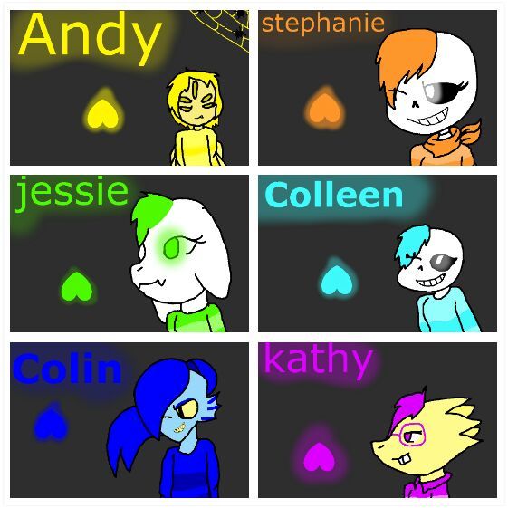 What Are The Names Of The Souls In Undertale