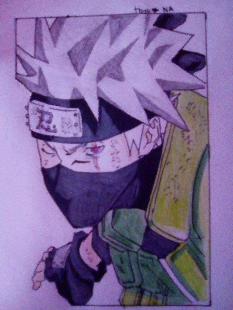 Dibujo De Kakashi Hatake! •Naruamino• Amino