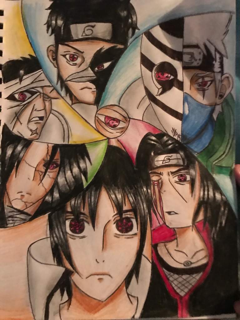 Sharingan Users Fan Art Naruto Amino