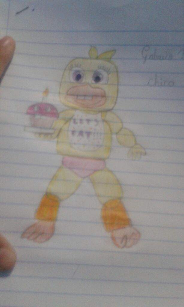 Chica meu primeiro desenho fofo de five nights at freddy's | Five ...