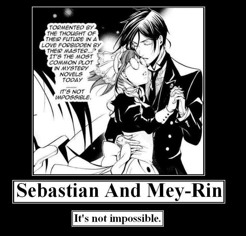 Mey Rin x Sebastian.