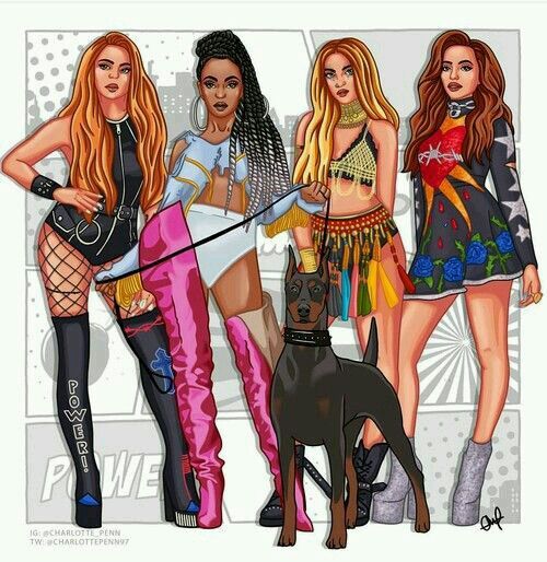 Little Mix Artwork #1 | POP KINGDOM Amino