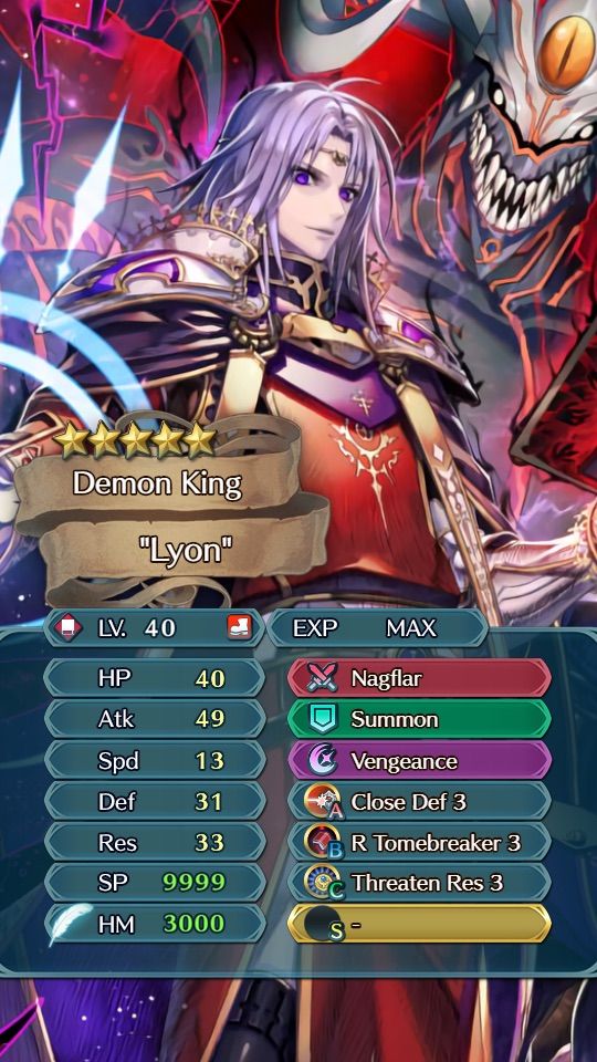 FEH Unit Builder Lyon ideas | Fire Emblem Amino