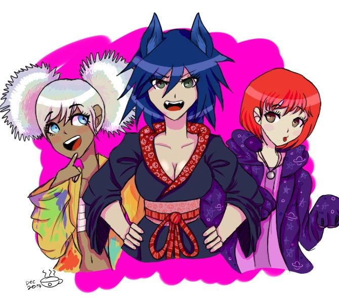 Beta Tenko, Angie, and Himiko! | Danganronpa Amino