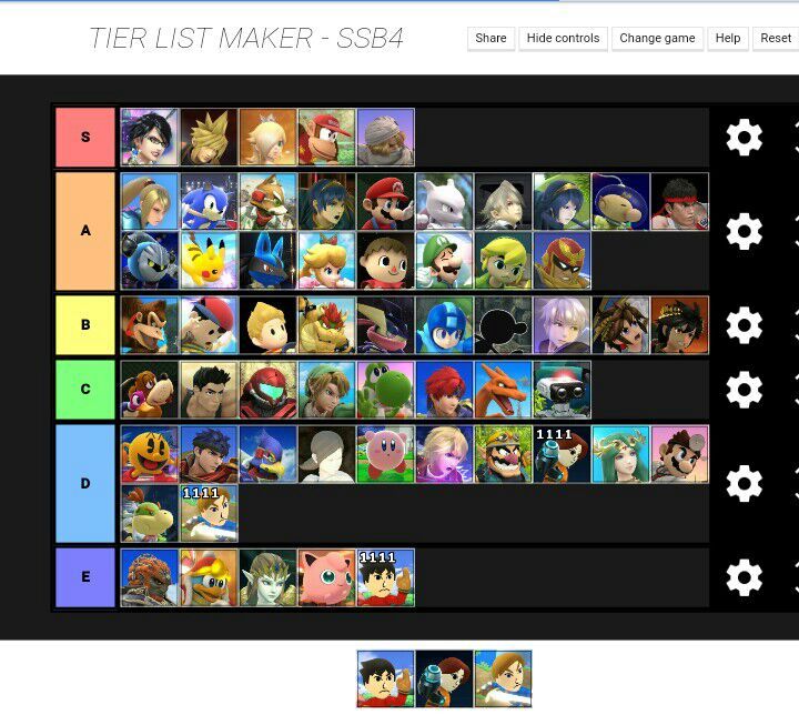 Best Tier List Ever Smash Amino