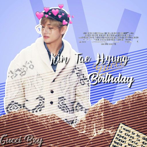 ;🐯↾ Kim Tae Hyung Birthday ↿- Gucci Bxy | ARMY's Amino Amino