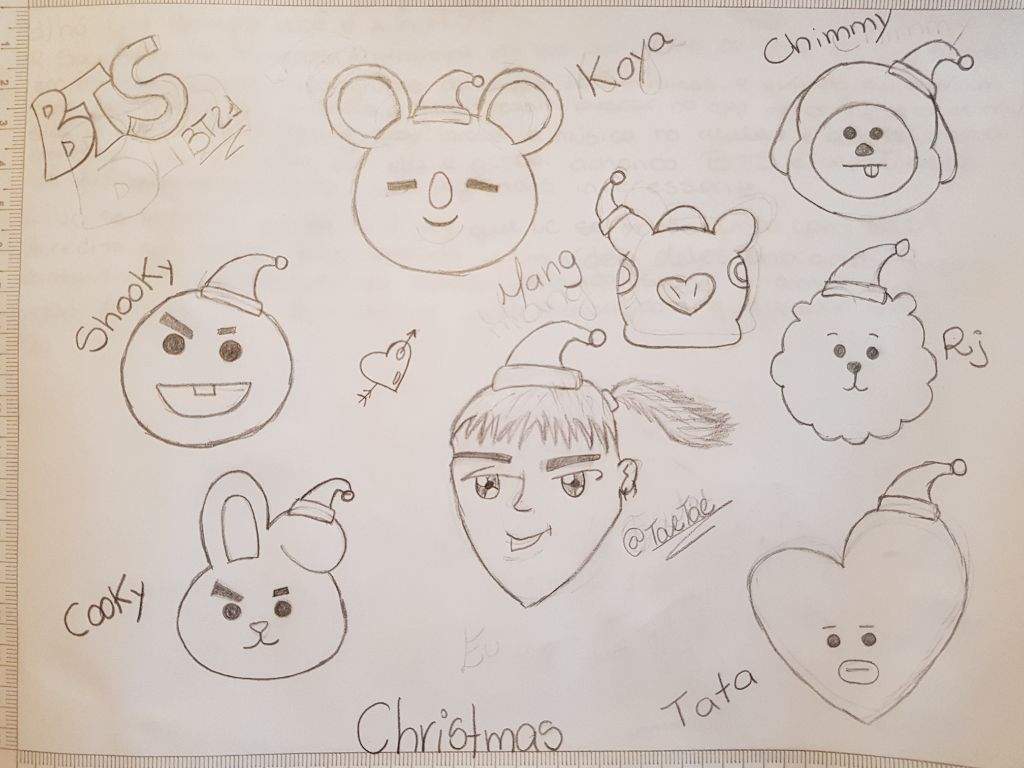 Download Bt21 Desenhos Do Bts Kawaii Para Colorir - imagen para ...