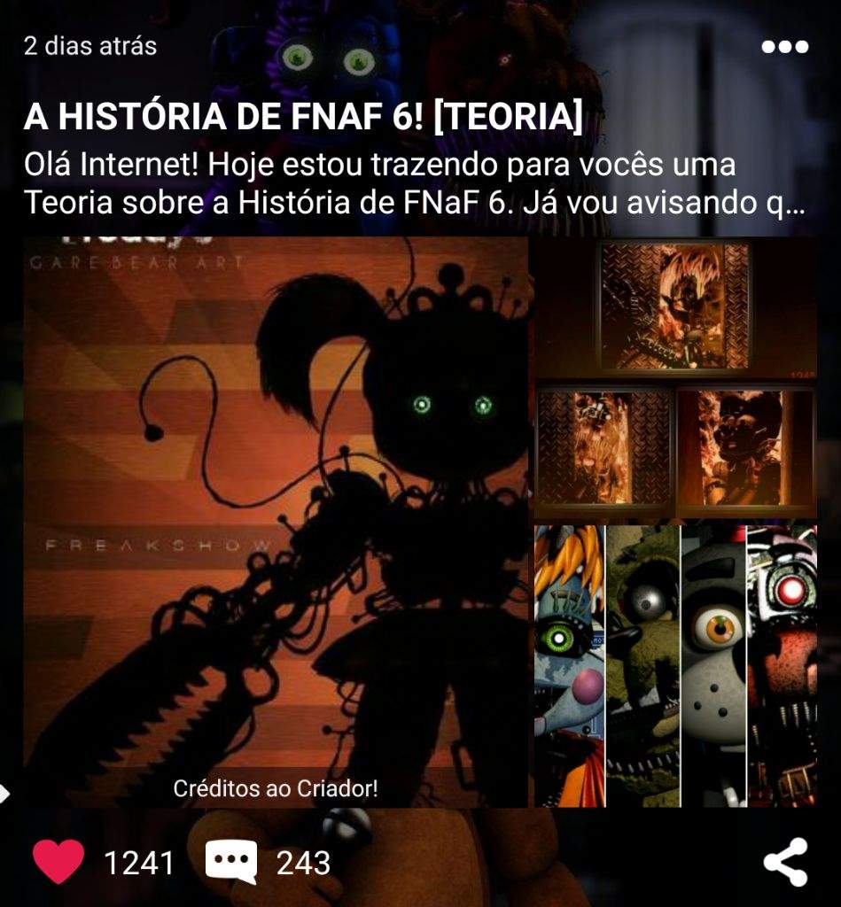 Teoria Five Nights At Freddy S Parte Five Nights At Freddys Pt Br Amino My Xxx Hot Girl 