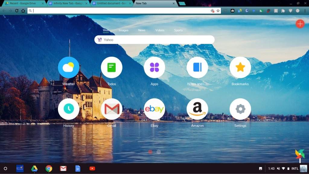 google chrome themes gallery