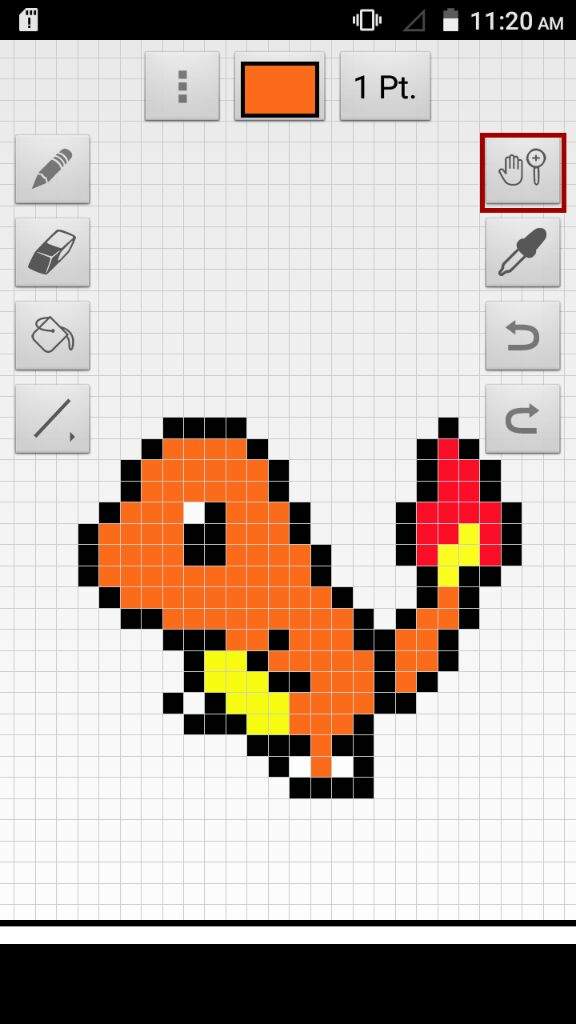 Pixel Art De Charmander Pokemon En Espanol Amino