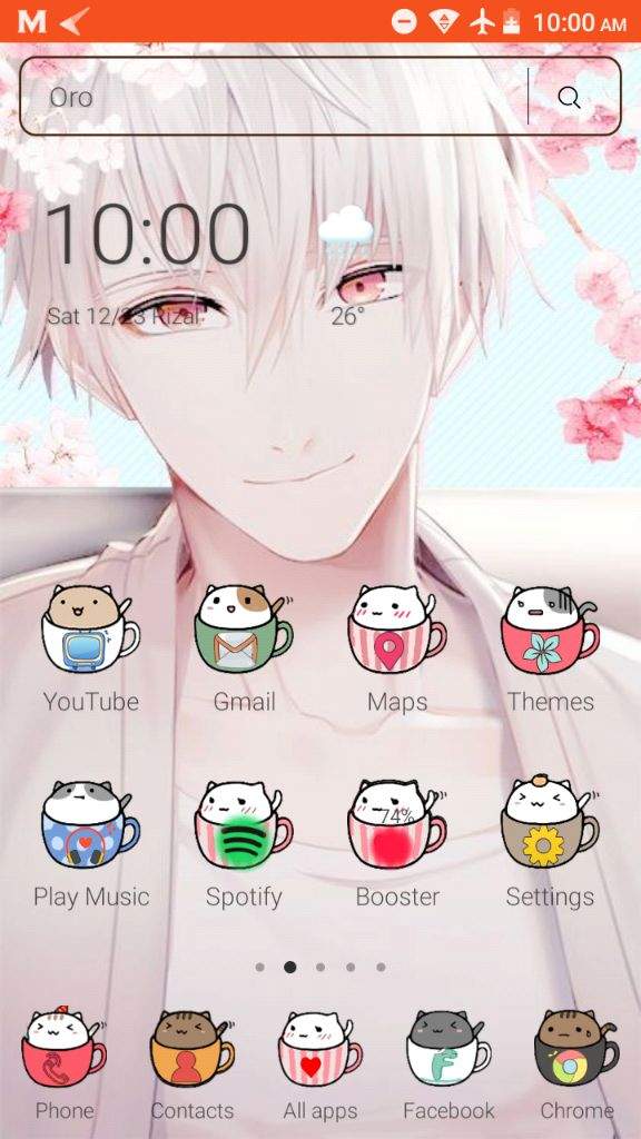 Look At My Beautiful Wallpaper Btw This Is My Huzzzband Zen Mystic Messenger Amino