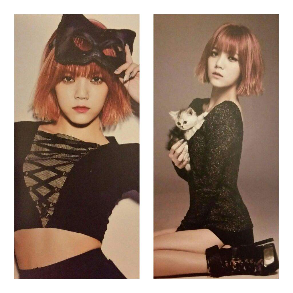 AOA choa like a cat Japanese album Photocard used ticket - ayanawebzine.com