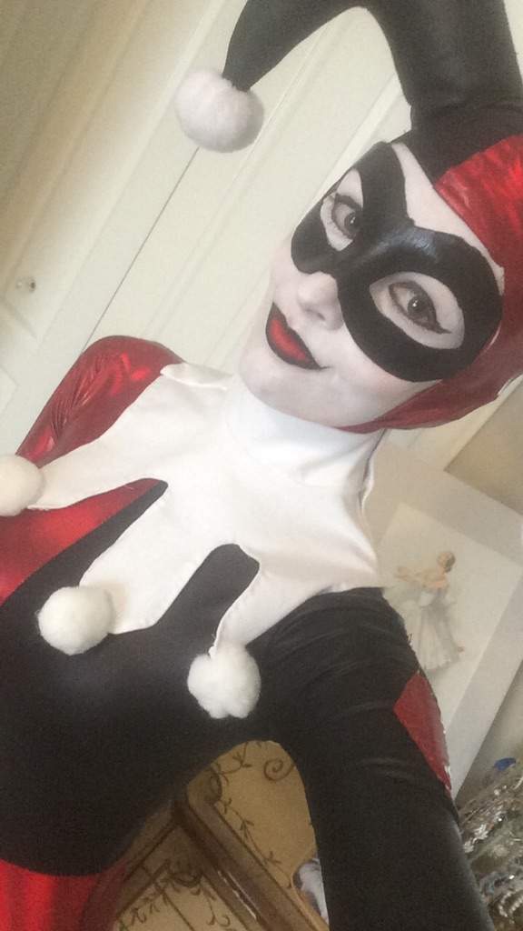 Harley Quinn makeup test