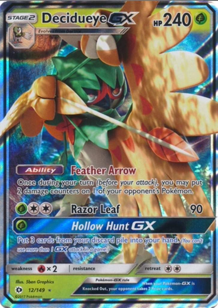 Standard Decidueye Gx Deck List Good Pokemon Trading