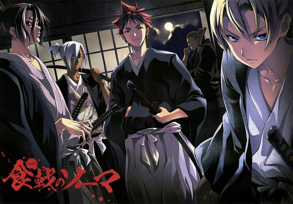 Food wars anime wallpaper