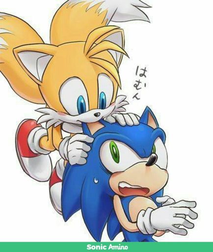 Tails bite sonic ear! (Cute) | Wiki | Sonic the Hedgehog! Amino