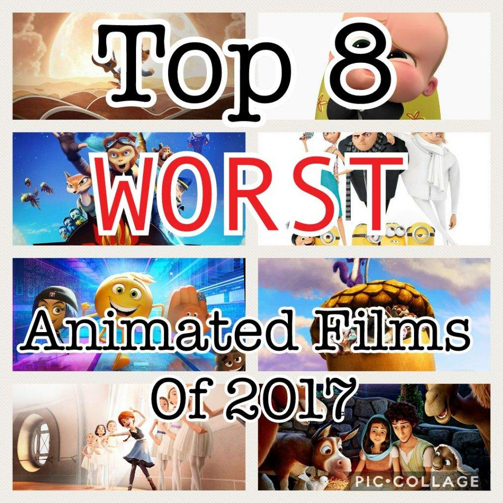 Top 8 Worst Animated Films Of 2017 | Cartoon Amino