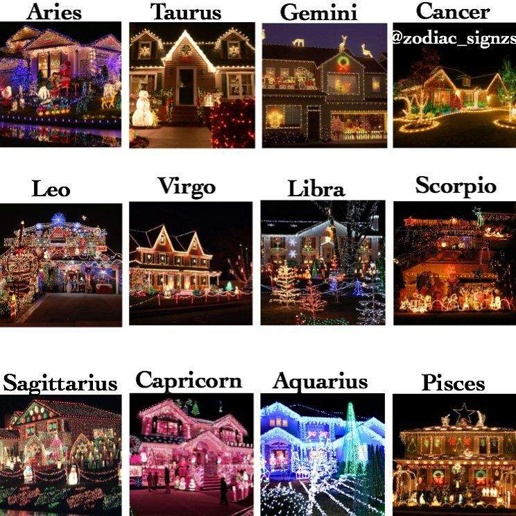 ☄️Zodiac Signs☄ - 🎄Christmas Lights🎄 | Zodiac Amino