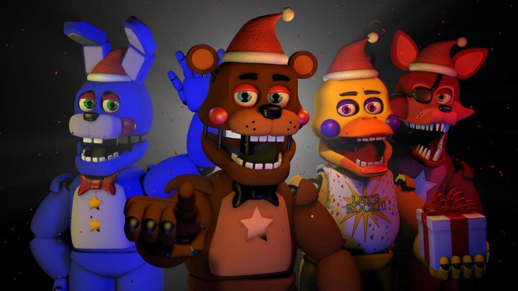 Christmas with Rockstars | Five Nights At Freddy's Amino