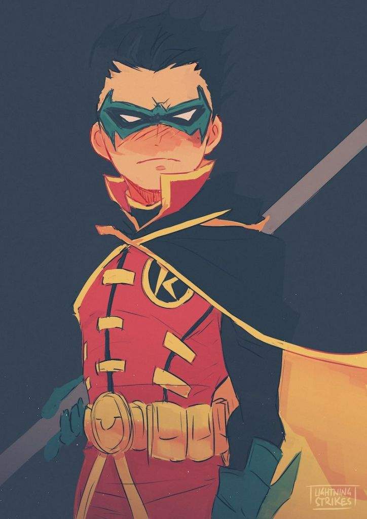 🌧️ Historia De Robin Damian Wayne Clevermoon ★teen Titans Amino★ Amino