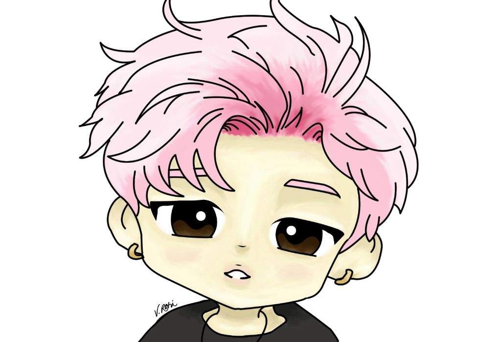 Chibi Jimin [digital] | ARMY's Fanart ™ Amino