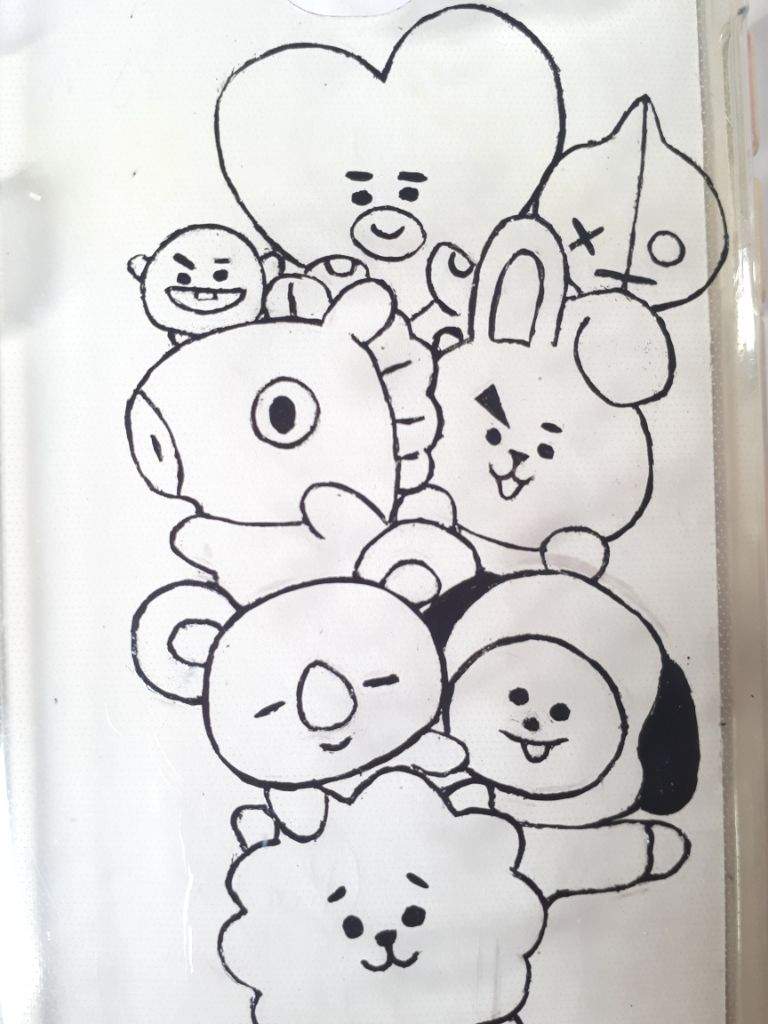 Download BT21 homemade phone cover | ARMY's Amino