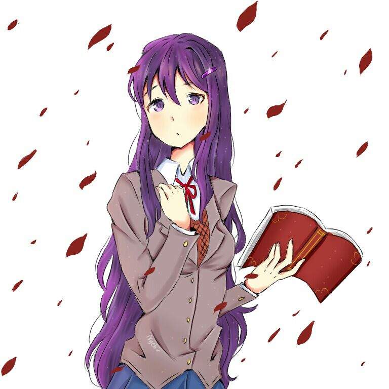 Yuri Art Doki Doki Literature Club Amino