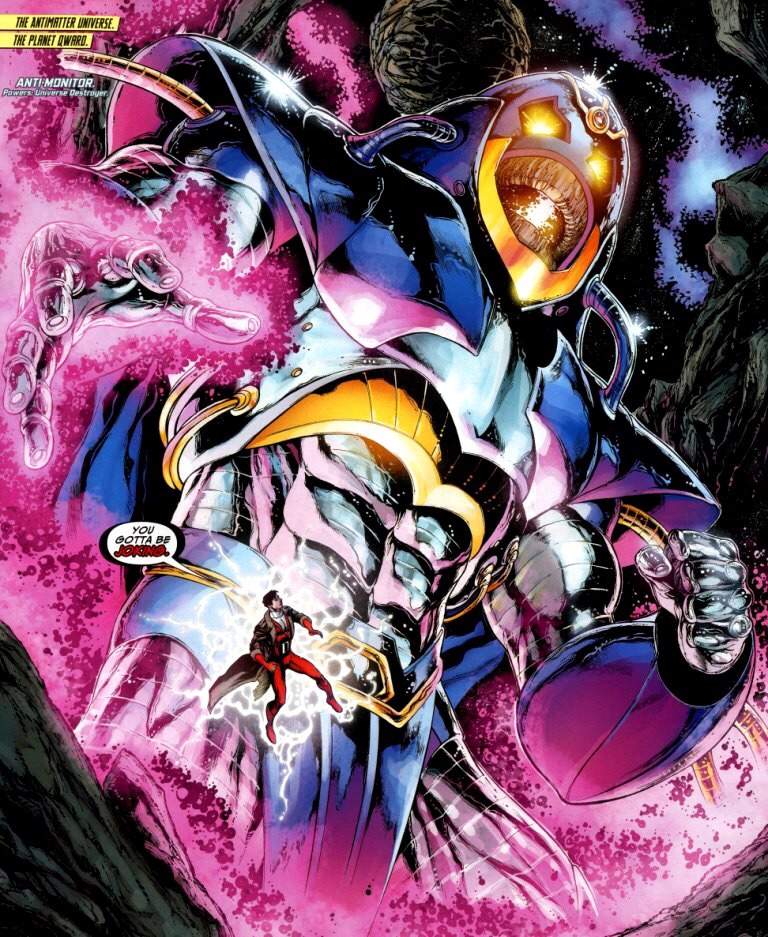 The AntiMonitor Vs ImperiexPrime Comics Amino