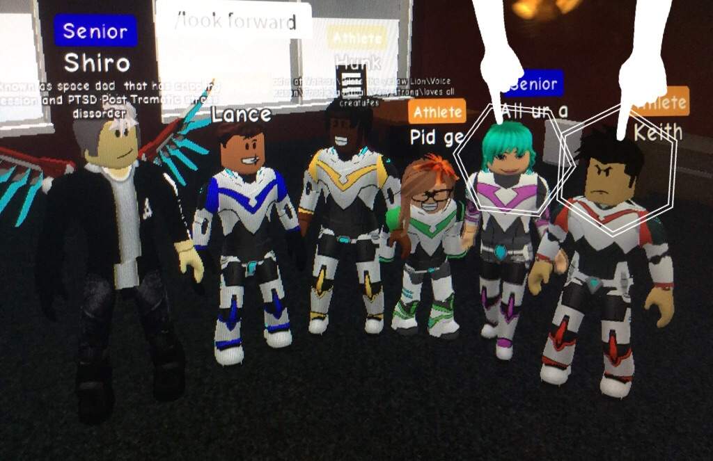 I Was Playing Voltron Roleplay In Roblox And We Met Some Random
