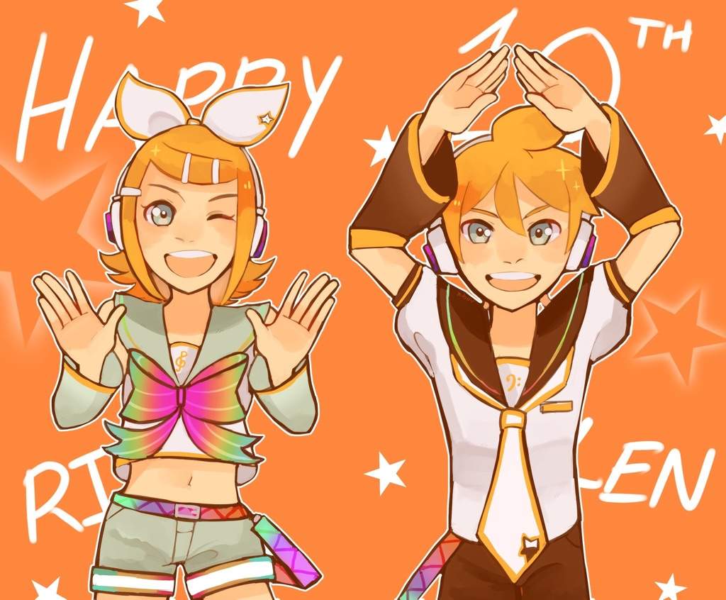 HAPPY 10TH ANNIVERSARY RIN AND LEN!! | Vocaloid Amino