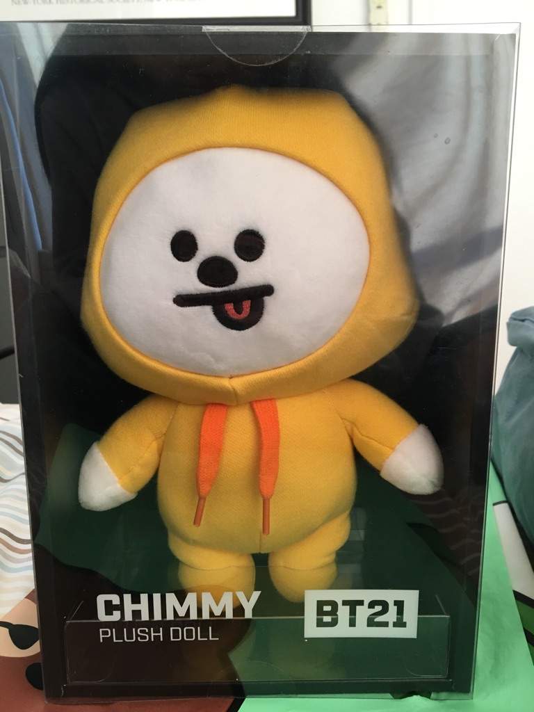 chimmy bt21 plush doll