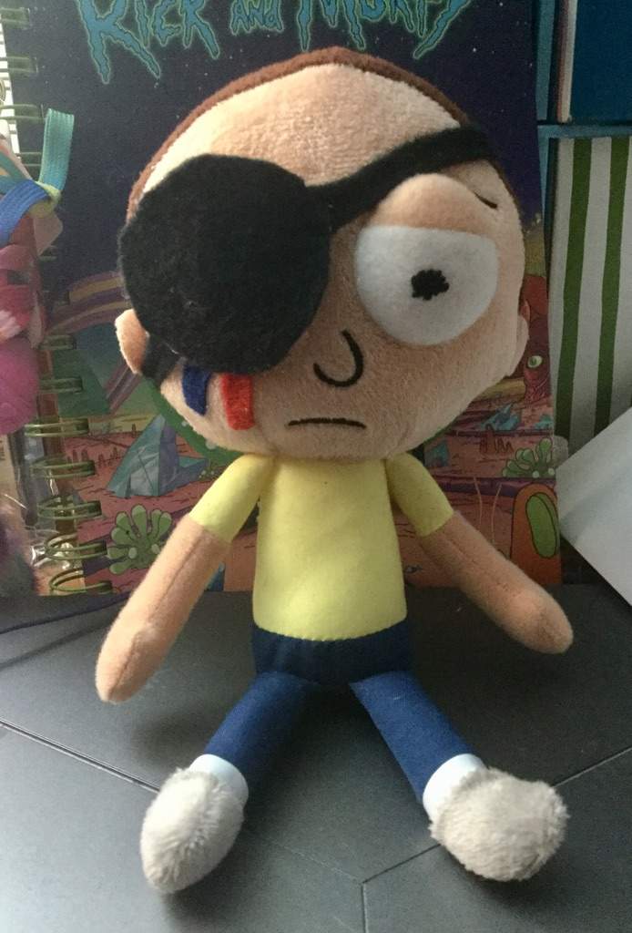 evil morty plush