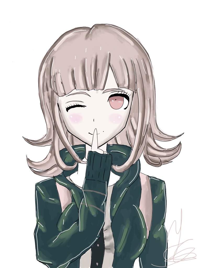 Chiaki Danganronpa Art! 