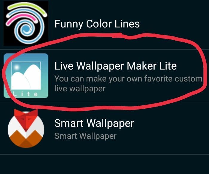 Live Wallpaper Maker Lite - Wall