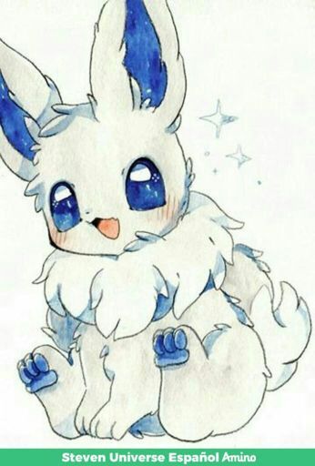 Eevee shiny bebe kawaii(hembra mitad angel) | •Pokémon• En Español Amino