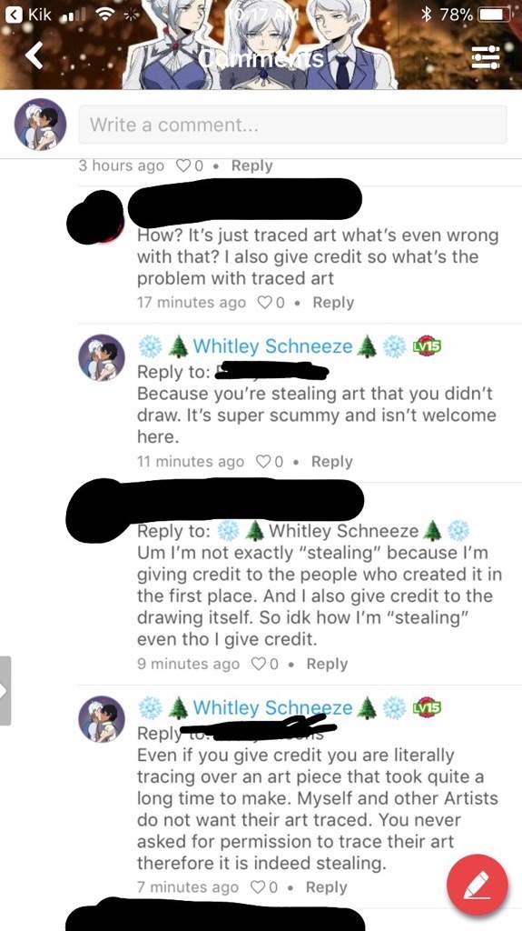 PSA: Tracing Art is STEALING Art | RWBY Amino