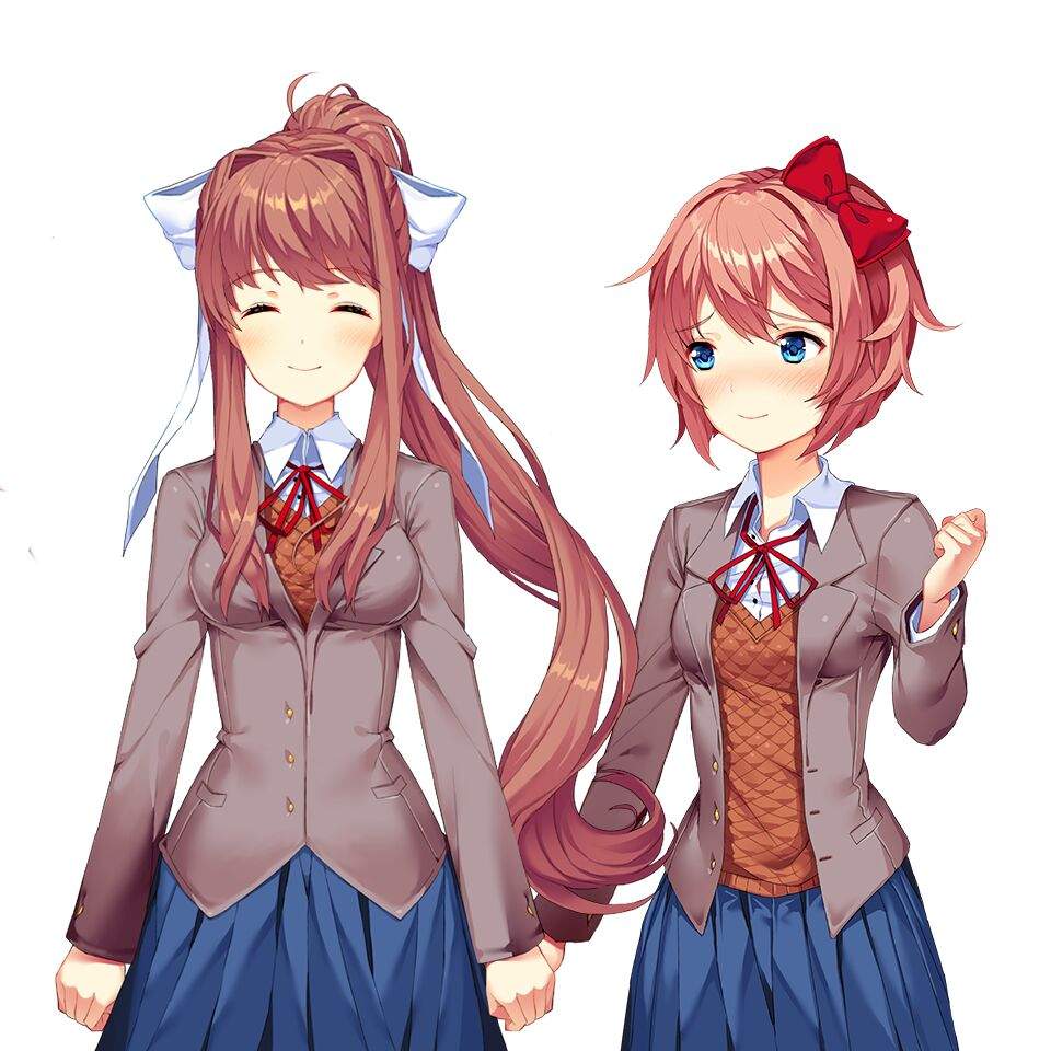 just-a-few-sayori-x-monika-edits-doki-doki-literature-club-amino