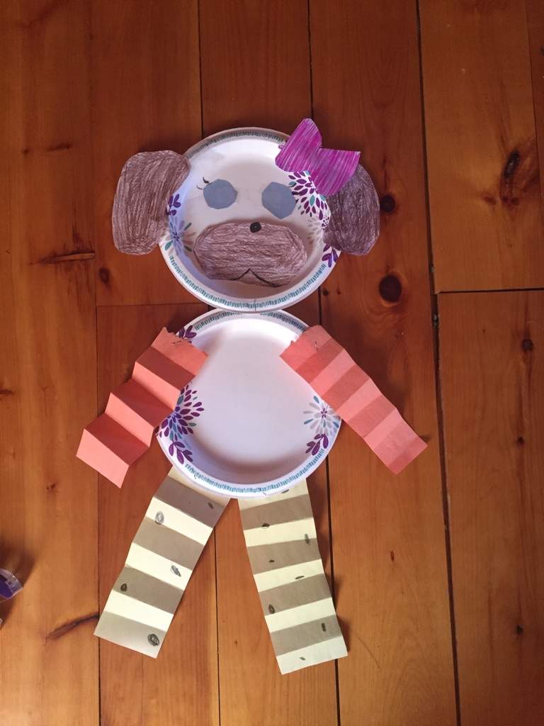 how make a fnaf character out of paper plate pals