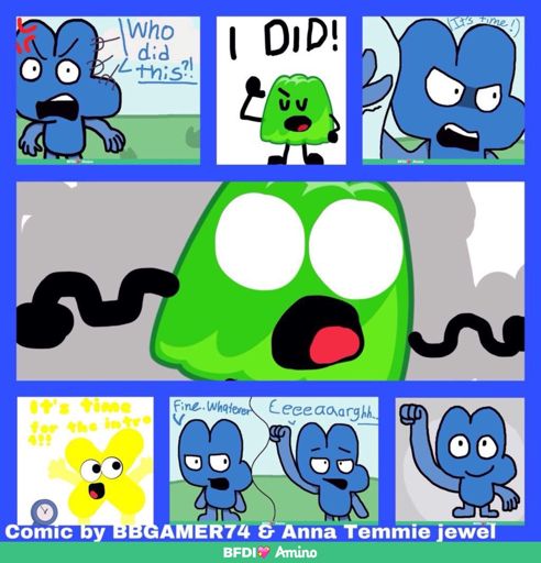 Little!Bfb Four's first screech | BFDI💖 Amino