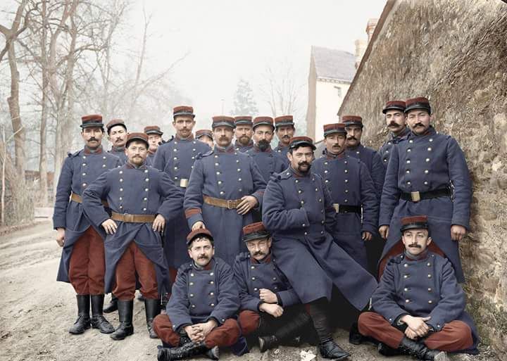 WW1 Picture 60 - French soldiers in Rennes | World History Amino